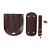 KIT PU BOLSA DE CROCHÊ RO. 154030 - Imagem 1