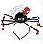 TIARA MALUCA TEIA ARANHA - Imagem 1