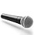 Microfone Profissional Dinâmico Metal P10 Fio 4,9m - Imagem 2