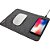 Carregador por Indução Qi e Mousepad Integrado Cinza GeoNav - Imagem 1