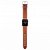 Pulseira Caramelo Couro Legítimo Inox p/ Apple Watch 42/44 - Imagem 3