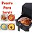 Cesto Forma De Silicone Airfryer 20cm Protetor Antiaderente - Imagem 5