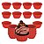 Kit 12 Formas Muffins Cupcake Silicone Micro-ondas Forneavél - Imagem 8