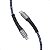 Cabo Lightning USB-C 2m Nylon Trançado Cinza MFi Iphone - Imagem 2