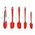Kit Utensílios Silicone Espátula Pegador Confeitaria 5 Peças - Imagem 8