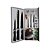 Conjunto 3 Facas Kit C/Revestimento Antiaderente Uso Cozinha - Imagem 5
