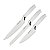 Conjunto 3 Facas Kit Em Inox Esmaltado Cabo Antiderrapante - Imagem 6