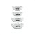 Kit 4 Tigelas Bowl 500ml e 700ml Melamina Cumbuca - Imagem 2