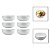 Kit 6 Tigelas Bowl 500ml Melamina Cumbuca Caldo Sopa Salada - Imagem 1