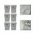 Kit 6 Potes Herméticos Organizadores Alimentos Sabão 810ml - Imagem 1