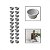 Kit 20 Molheiras De Melamina Shoyu Molhos Ketchup 8 cm 80ml - Imagem 1