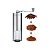 Kit 30 Moedor Manual de Café em Aço Inox e Acrílico UnyHome - Imagem 3