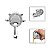 Coador Strainer Aço Inox Gelo Drink Caipirinha Bebidas - Imagem 1