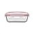 Pote Hermético Vidro Borossilicato 1050ml Retangular Tampa - Imagem 2