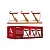 3 Porta Condimentos C/ Tampa Colher Suporte Base Bambu 320ml - Imagem 3