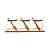 3 Porta Condimentos C/ Tampa Colher Suporte Base Bambu 320ml - Imagem 2