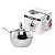 Acucareiro Inox C/ Colher e Tampa de Vidro 250ml - Imagem 5