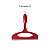 Rodinho de Pia G Vermelho - Imagem 2