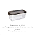 Pote Hermetico Retangular 875ml - Imagem 2