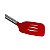 Espátula Silicone Inox Vermelho Linha Facile - Imagem 4