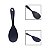 Colher Servir Silicone Preto - Imagem 1