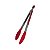 Pegador Multiuso Pinça Vermelho Inox Silicone G - Imagem 3