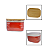 Pote Vidro Borossilicato 1000ml Retangular Tampa Bambu - Imagem 1