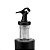Azeiteiro Vinagreiro Preto Com Dosador Vidro Inox 300ml - Imagem 4