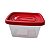 Pote Retangular Com Tampa Clic 430ML - Imagem 4