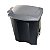 Lixeira Preta Com Pedal 7L - Imagem 4