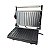 Sanduicheira Grill Antiaderente Inox Preta 127V 1200W - Imagem 3