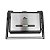 Sanduicheira Grill Antiaderente Inox Preta 127V 1200W - Imagem 4