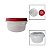 Pote Redondo Tampa Rosca Clic 900ML - Imagem 1