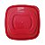 Pote Quadrado Com Tampa Clic 580ML - Imagem 5