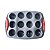 Forma 12 Cupcakes Silicone Antiaderente - Imagem 3