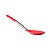 Colher Servir Silicone Inox Vermelha Linha Facile - Imagem 4
