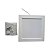 Painel Led Embutir Quadrado 12W 16 X 16 Luz Branca Morna - Imagem 2