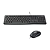 KIT TECLADO E MOUSE USB MK120 PRETO LOGITECH - Imagem 1