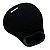 MOUSE PAD MULTILASER APOIO GEL GRANDE PRETO - Imagem 1