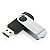 PEN DRIVE MULTILASER 8GB TWIST PD587 PRETO - Imagem 1