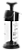 ESPUMADOR DE LEITE PRETO EBANO - Imagem 1