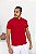 Camiseta Polo Piquet Vermelha - Imagem 1