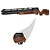 CARABINA PRESSÃO PCP ROSSI 5.5MM R8 STANDARD CORONHA MADEIRA - Imagem 5