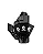 COLDRE INVICTUS KYDEX IWB 2.0 CANHOTO GLOCK COMPACT PRETO - Imagem 3