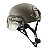 CAPACETE ROSSI TATICO PLASTICO TAN - Imagem 1