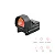 MIRA HOLOGRAFICA RED DOT VECTOR OPTICS FRENZY-X 1X22X26 MOS MULTI RETICULO 3 MOA PRETO - Imagem 1