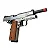 PISTOLA ROSSI 1911 SILVER MADEIRA GBB 6MM AIRSOFT - Imagem 3