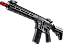 RIFLE ROSSI AR15 SENTINEL 10P BLACK M-LOK 6,0MM AIRSOFT - Imagem 5
