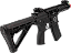 RIFLE ROSSI AR15 NEPTUNE PDW ET ELET. 6MM AIRSOFT - Imagem 2