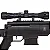CARABINA PRESSAO BLACK OPS 5,5MM GAS RAM - Imagem 5